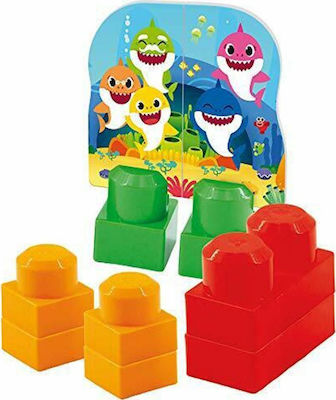 Lisciani Giochi Building Block με Σακίδιο Μεταφοράς Baby Shark for 1+ years 36pcs