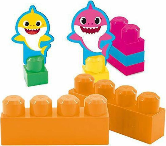 Lisciani Giochi Building Blocks with Baby Shark Carrying Backpack for 1+ Years 36 Pieces