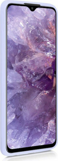 KWmobile Back Cover Σιλικόνης Μωβ (Redmi 9)