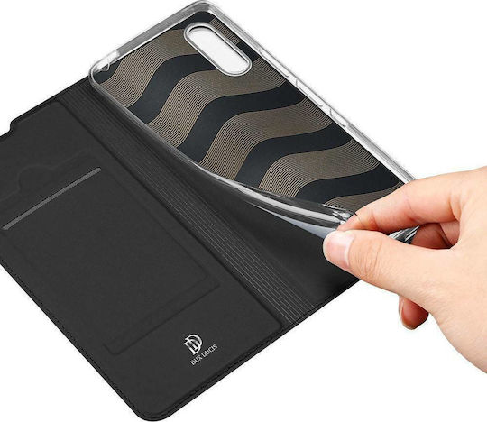 Dux Ducis Skin Pro Book Δερματίνης Μαύρο (Redmi 9A / 9AT)