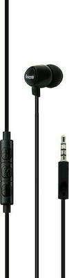 iNOS Flatron II Mono Single In-ear Handsfree with 3.5mm Connector Black