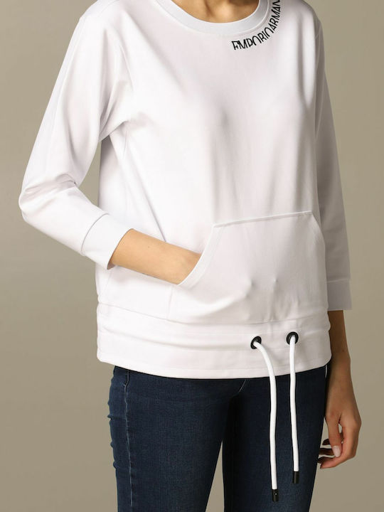 Damen Sweatshirt Weiß