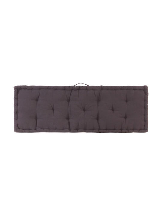vidaXL Pallet Bench Cushion Charcoal 120x40cm. 48675