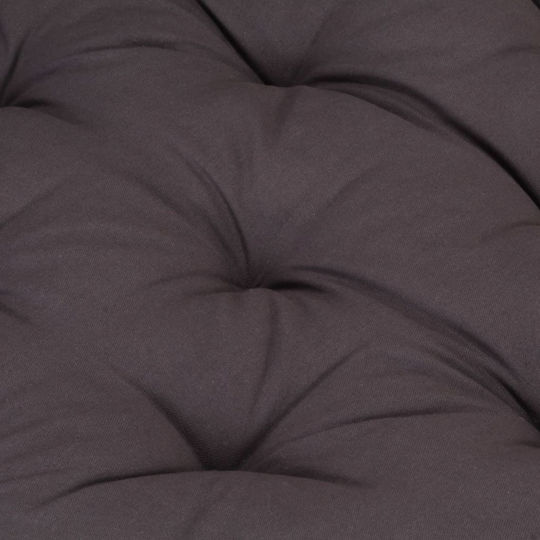 vidaXL Pernă pentru Bancă de Paletă Cărbune de lemn 120x40cm. 48675