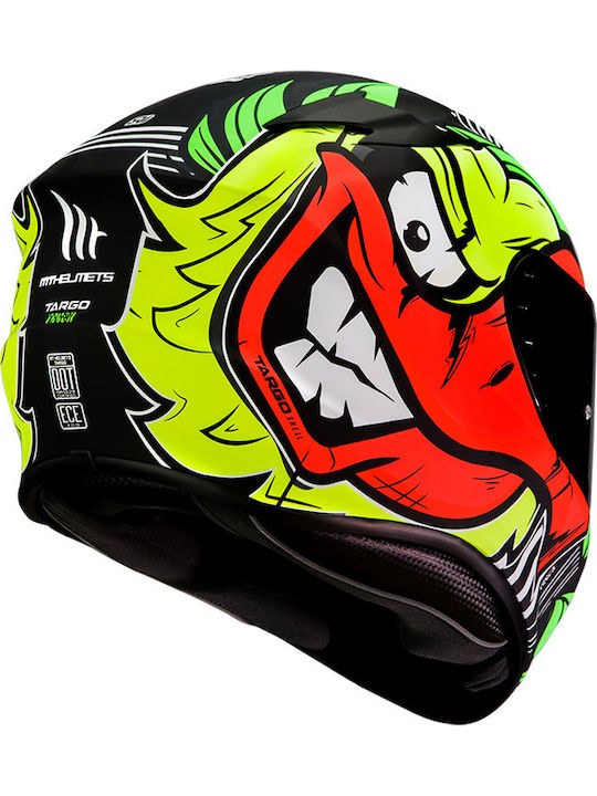 MT Targo Truck Full Face ECE 22.05 A2 Fluo Black/Yellow MT Targo Truck Full Face ECE 22.05 A2 Fluo Black/Yellow