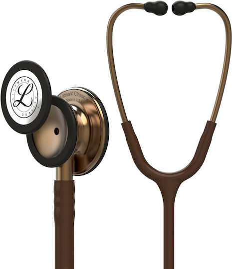 3M Littmann Classic III Στηθοσκόπιο Non Chill με Διπλό Κώδωνα Καφέ
