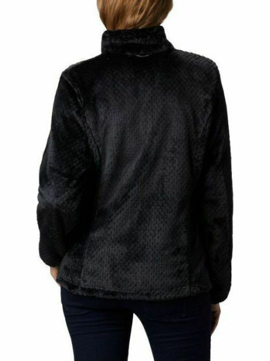 Bugaboo II Fleece Interchange 3 In 1 Women's for Hiking Short Sports Jacket for Winter with Hood Black