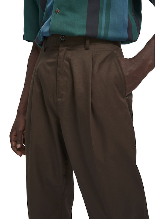 Hose Chino in Entspannter Passform Braun