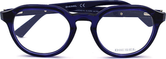 Diesel Ramă Ochelari Acetat Albastră DL5250-081