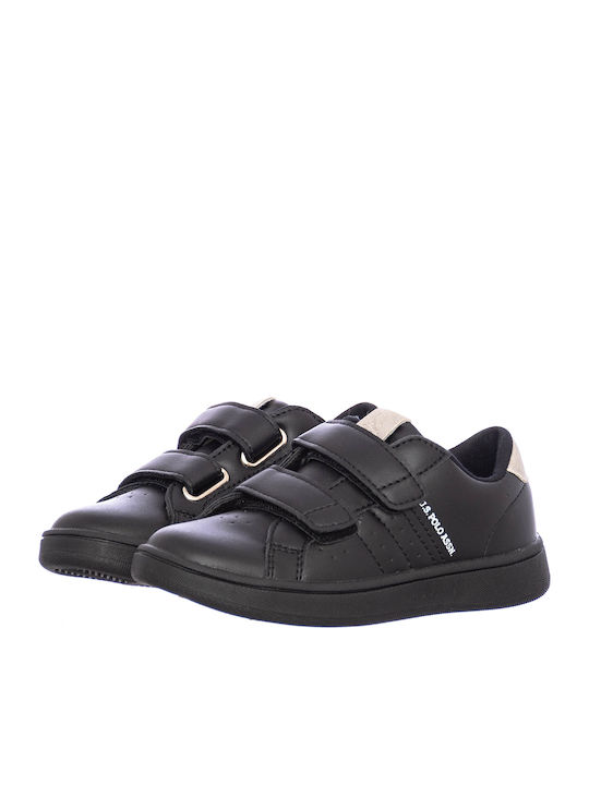 Alvaro Παιδικά Sneakers με Σκρατς Μαύρα