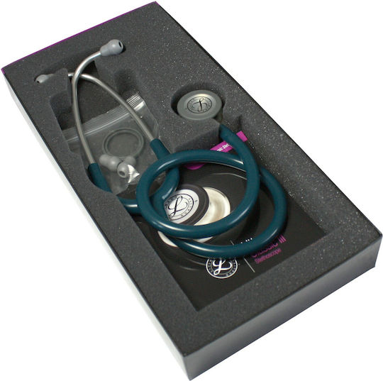 3M Littmann Classic III Adults Non Chill Double Head Stethoscope Blue