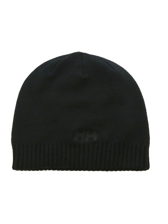 Beanie Unisex Beanie with Rib Knit in Black color