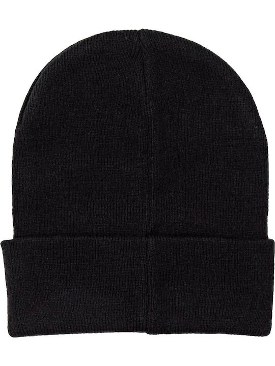Icon Eyes Beanie Căciulă Pentru Bărbați În Culoare Neagră