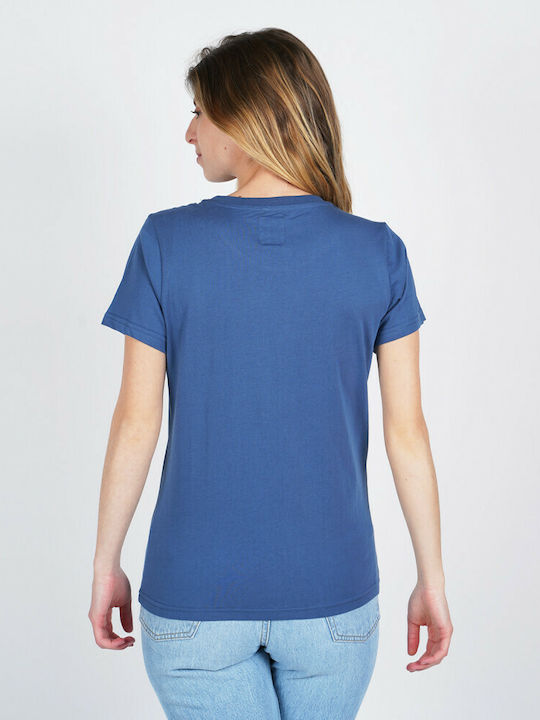 Emerson Damen Sport T-Shirt Blau