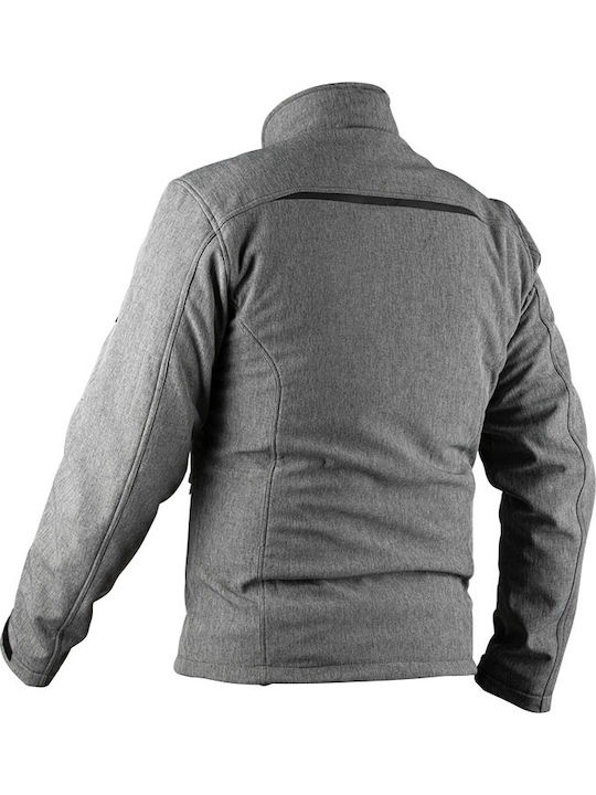 Nordcode Pulse Мъжко Мотоциклетно яке Softshell Dark Grey