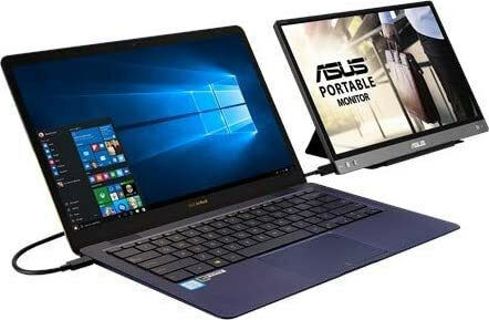 Asus ZenScreen MB14AC IPS Portable Monitor 14" FHD 1920x1080 with Response Time 5ms GTG Gray