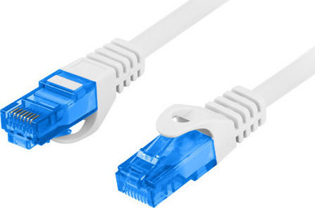 Lanberg S/FTP Cat.6a (Gigabit) Καλώδιο Δικτύου Ethernet 2m Λευκό