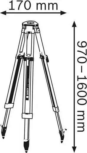 Bosch BT 160 Measuring Tools Accessory Structural 0601091200