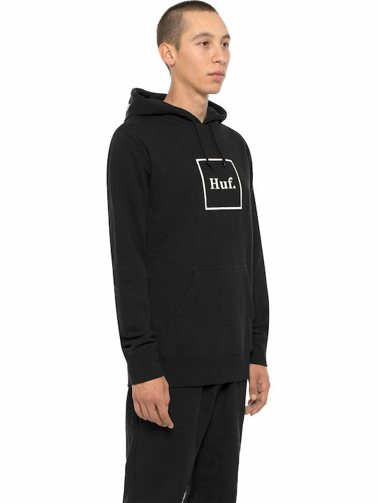 Sweatshirt with Hood Black