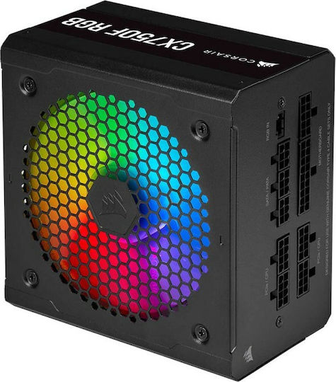 Corsair CX Series CX750F RGB 750W Power Supply Full Modular 80 Plus Bronze