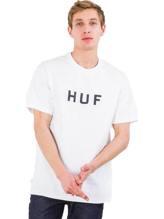 HUF Essential OG Logo White
