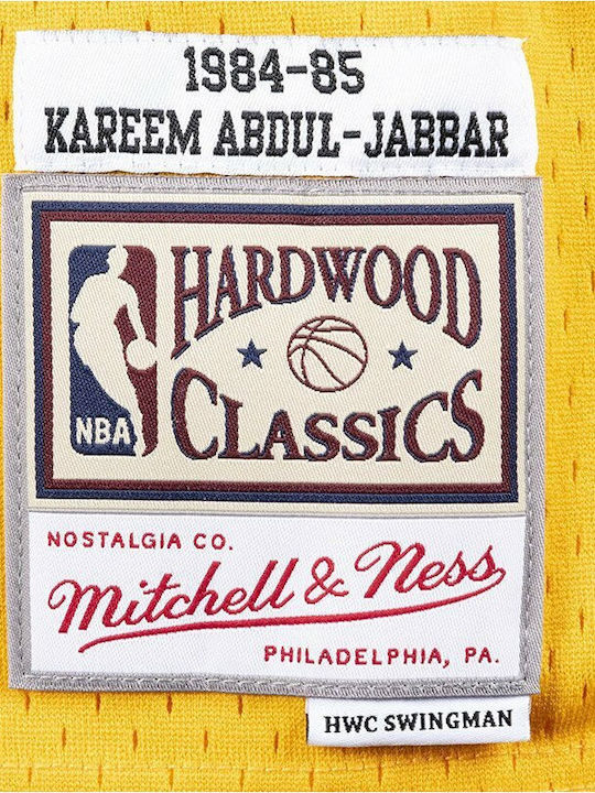 Los Angeles Lakers Abdul-Jabbar Swingman Men's Basketball Fan Jersey