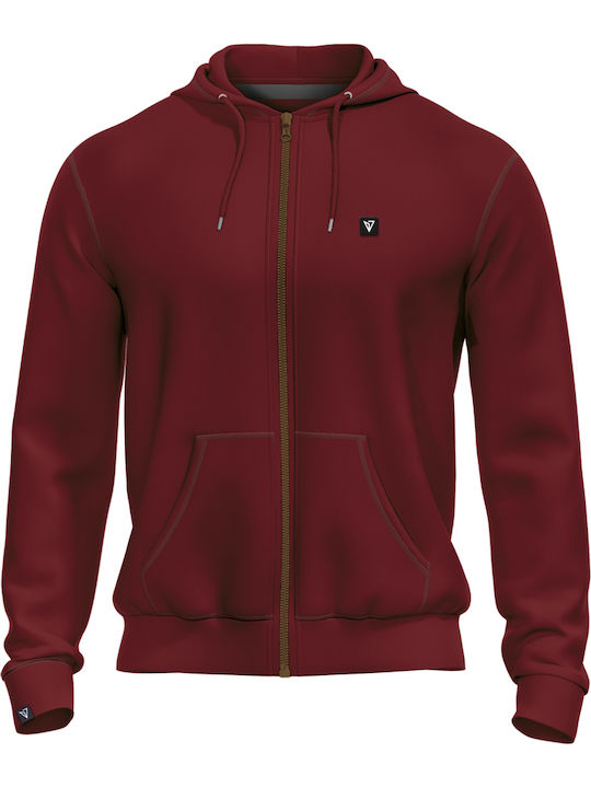 Burgundy Hoodie Men s Sweatshirt