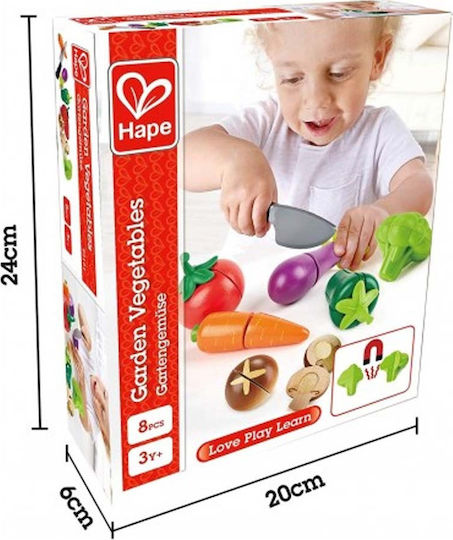 Hape Wooden Garden Vegetables for 3+ Years 5pcs