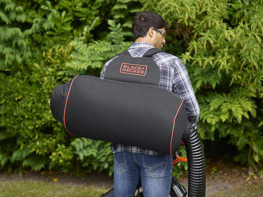Black & Decker -QS Blower / Vacuum Handheld Electric 3000W with Volume Control & Maximum Air Speed 404km/h