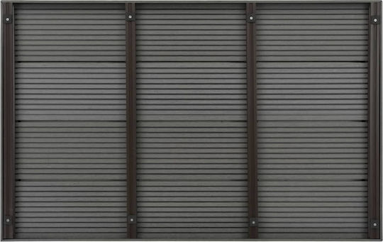 vidaXL Pad Pentru Piscină Din Lemn 5.5x101x63cm Gri