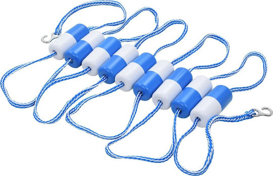 vidaXL Pool Accessories Safety Divider Line for Pools 6m Plastic made of Plastic Blue