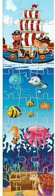 Kids Puzzle Πύργος Πειρατής for 3++ Years 24pcs Luna