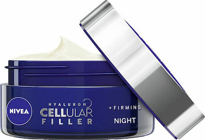 Nivea Cellural Filler fără culoare Firming Anti-îmbătrânire & Fermizantă Cremă Pentru Față cu Acid Hialuronic 50ml