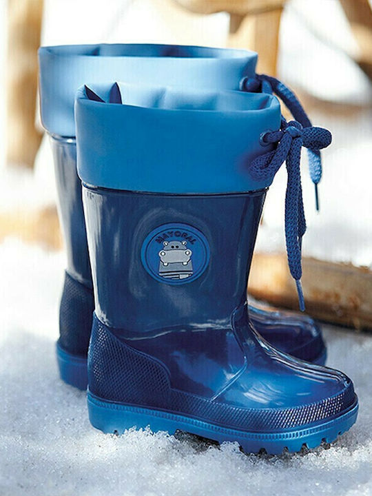 Kids Wellies Animal Azul Blue