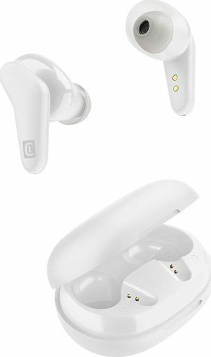 Cellular Line Hark In-ear Bluetooth Handsfree Ακουστικά με Θήκη Φόρτισης Λευκά