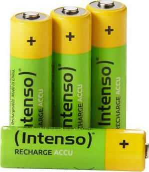 Intenso Energy Eco Wiederaufladbare Batterien AA Ni-MH 2100mAh 1.2V 4Stück