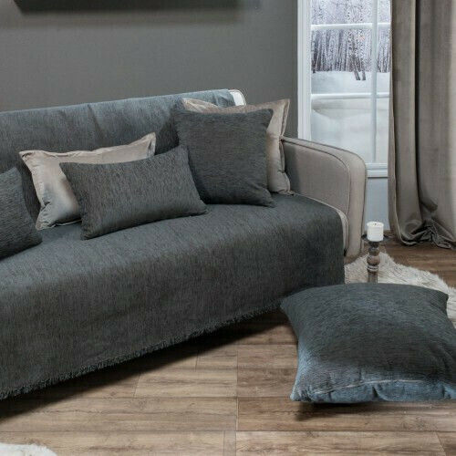 Teoran Solid Ριχτάρι Πολυθρόνας Chenille 150x180εκ. 304