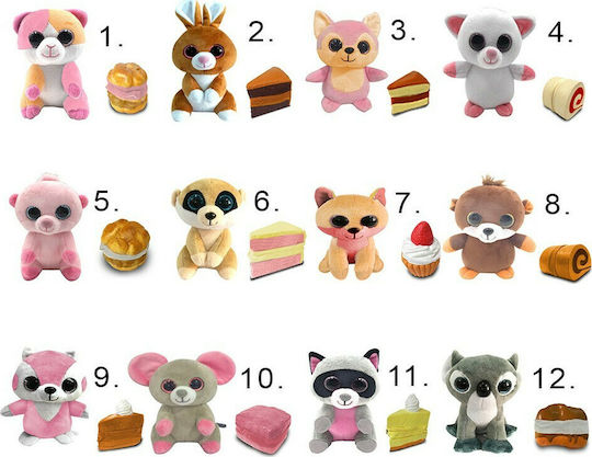 Just Toys Plüsch Wild Cakes (Verschiedene Designs) 1Stück