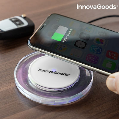 InnovaGoods Încărcător Wireless (Qi Pad) Albς (V0101247)