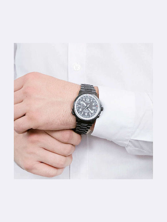 Citizen Promaster Ρολόι Eco - Drive με Μεταλλικό Μπρασελέ