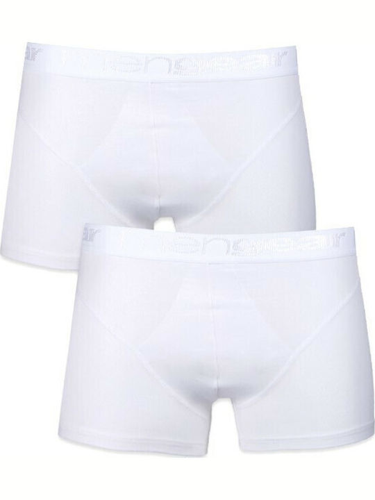 Herren Boxershorts Weiß 2Packung