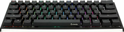 Ducky One 2 Mini RGB Gaming Μηχανικό Πληκτρολόγιο 60% με Cherry MX Brown διακόπτες και RGB φωτισμό (Αγγλικό US)