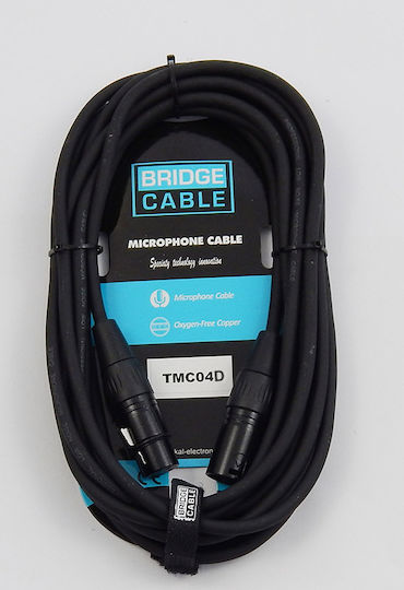 Bridgecable XLR male to XLR female 10m Cable (TMC04D)