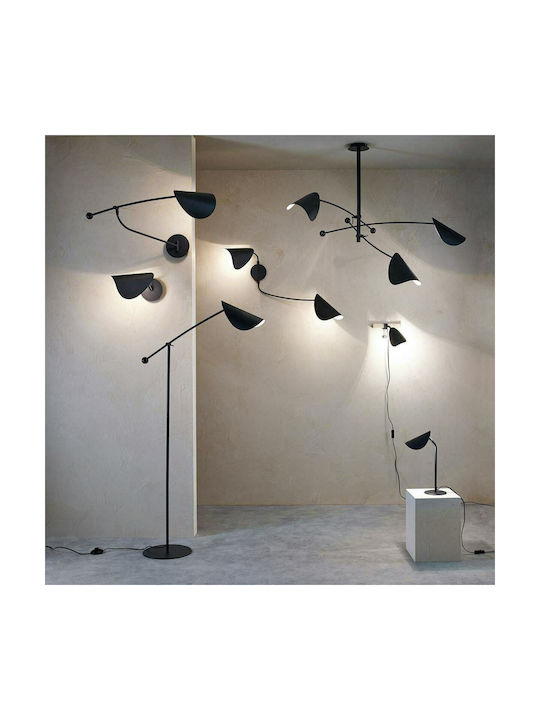 Am.Pm Modern Leuchte Wand mit Fassung E14 Schwarz 102cm
