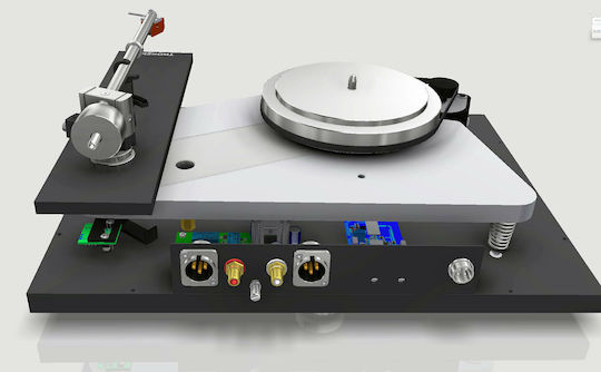 Thorens TD 1601 Πικάπ με Belt Drive Μαύρο