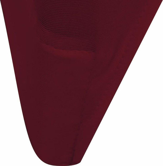 vidaXL Elastic Huse de scaun Burgundy 24buc