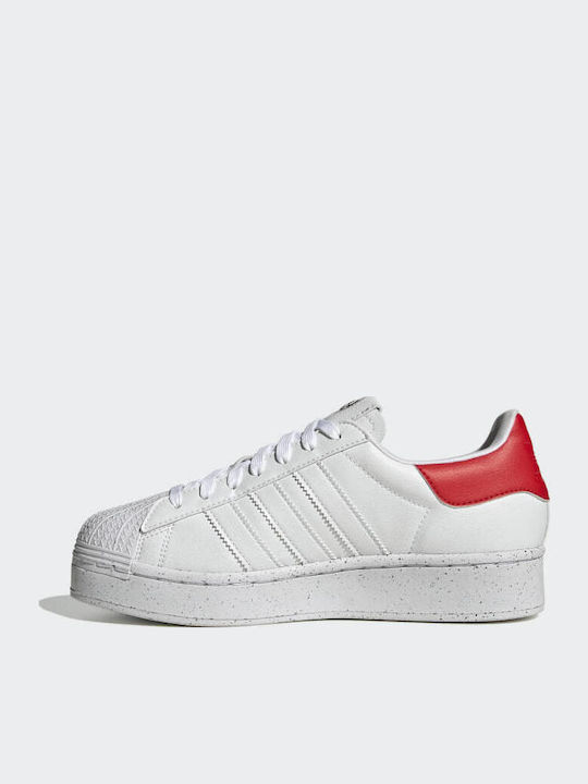 Superstar Bold Sneakers Cloud White / Red
