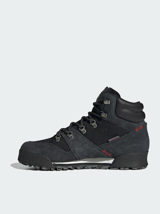 adidas Terrex Snowpitch Cold.Rdy Men's Hiking Shoes Core Black Scarlet
