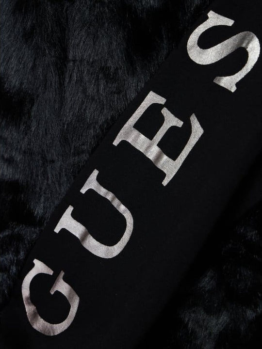 Kids Sweatshirt Cardigan with Hood Black Active