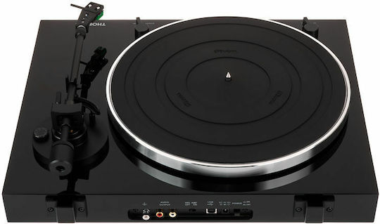 Thorens TD 202 Plattenspieler mit Vorverstärker Schwarz